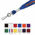 5/8" Cotton Lanyard w/ J Hook